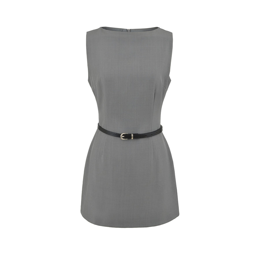 Belted Sheath Dress