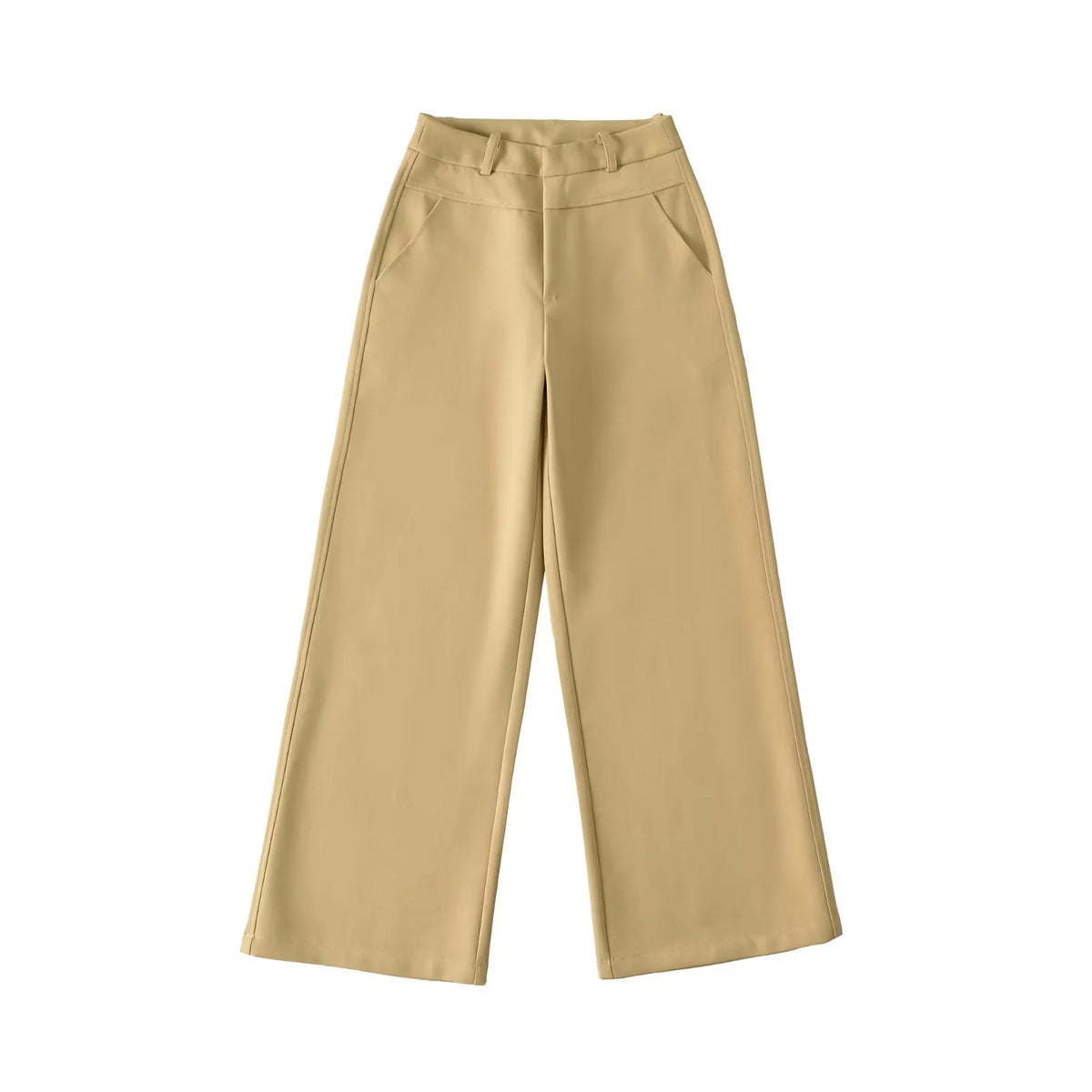 Straight-Leg Tailored Trousers